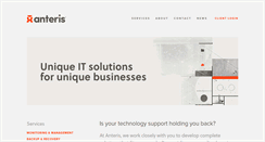 Desktop Screenshot of anteris.com